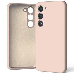Mercury Silicone Case Samsung S23 FE 5G PINK SAND / PUDROWY RÓŻ