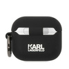 Karl Lagerfeld Silicone NFT Choupette Head 3D - Etui AirPods 3 (czarny)