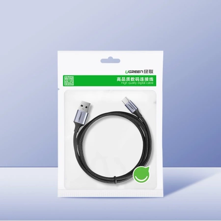 Ugreen cable USB cable - USB Type C Quick Charge 3.0 3A 2m gray (60128)