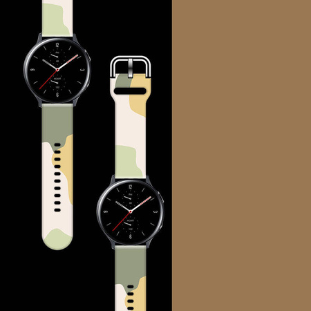 Strap Moro opaska do Samsung Galaxy Watch 42mm silokonowy pasek bransoletka do zegarka moro (14)