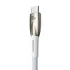 Kabel USB do USB-C Baseus Glimmer, 100W, 1m (biały)