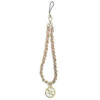 Guess zawieszka GUSTSAS4P Phone Strap różowy/pink Chain Metal 4G Charm