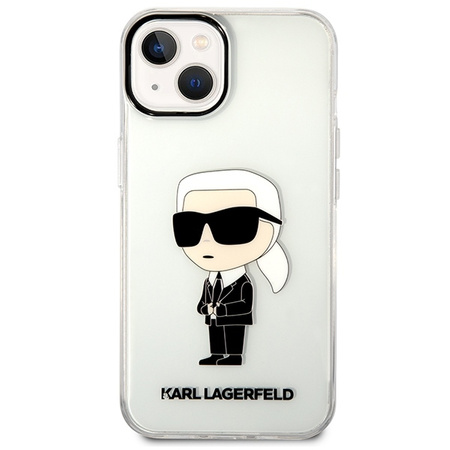 Karl Lagerfeld IML NFT Ikonik - Etui iPhone 14 Plus (przezroczysty)