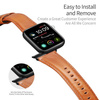 DUX DUCIS YA - pasek z naturalnej skóry do Apple Watch 38/40/41mm brązowy