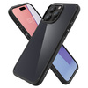 Etui Spigen Ultra Hybrid na iPhone 15 Pro Max - przezroczysto-czarne