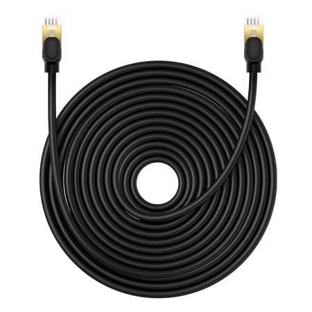 Baseus High Speed ​​Cat 8 40 Gb/s Ethernet cable 20 m - black