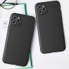 Soft Case Hülle für Xiaomi Poco C40 dünne Silikonhülle schwarz