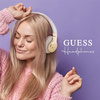 Guess Bluetooth on-ear headphones GUBH604GEMP pink/pink 4G Script