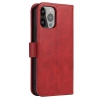 Wallet Case with Stand for iPhone 15 Plus Magnet Case - Red