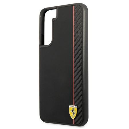 Ferrari FESAXHCS22MBK S22 + S906 schwarz / schwarzer Hartschalenkoffer On Track Carbon Stripe