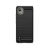 Carbon Case silicone case for Nokia C110 - black