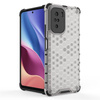 Honeycomb etui pancerny pokrowiec z żelową ramką Xiaomi Redmi K40 Pro+ / K40 Pro / K40 / Poco F3 przezroczysty