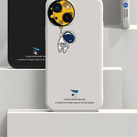 Case IPHONE 14 PRO MAX Astronaut NASA creamy