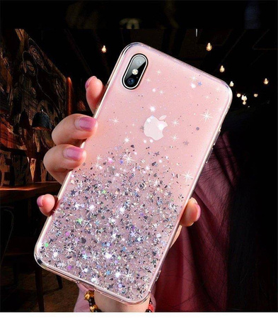 Wozinsky Star Glitter błyszczące etui pokrowiec z brokatem iPhone 12 mini zielony