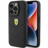 Ferrari Quilted Metal Logo case for iPhone 15 Pro - black