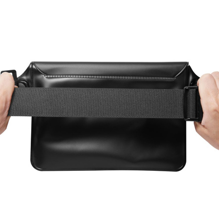 Bag Spigen A620 Waterproof Waist Bag black