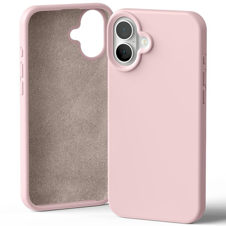 Mercury Silicone iPhone 16 Plus 6,7" różowo-piaskowy/pink-sand