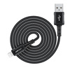 Acefast cable MFI USB - Lightning 1,8m, 2,4A black (C4-02 A Black)