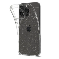 Etui Spigen Liquid Crystal na iPhone 16 Pro Max - przezroczysto-brokatowe