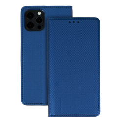 Kabura Smart Book MAGNET do XIAOMI REDMI NOTE 13 PRO 5G GRANATOWA