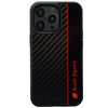 Audi Carbon Fiber Stripe iPhone 13 Pro Max 6.7&quot; black/black hardcase AUS-TPUPCIP13PM-R8/D1-BK