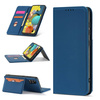 Magnet Card Case Case for Xiaomi Redmi Note 11 Pro Pouch Card Wallet Card Holder Blue