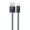 Baseus iPhone USB cable - Lightning 2m, 2.4A gray (CALD000516)