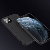 Nillkin Textured Case wytrzymałe wzmocnione etui z żelową ramką i nylonem na tyle iPhone 12 mini czarny