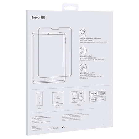 Baseus Tempered Glass 0.3mm for iPad Pro 12.9"