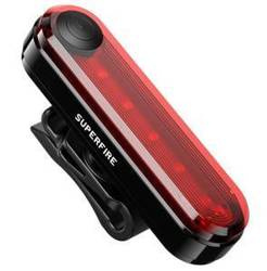 Rear bike light Superfire BTL01, USB, 230mAh