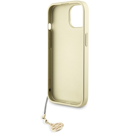 Guess 4G Charms Collection case for iPhone 15 - gray