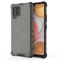 Honeycomb etui pancerny pokrowiec z żelową ramką Samsung Galaxy A42 5G czarny