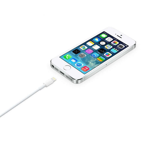 Apple Kabel USB-A - Lightning 0,5m weiß (ME291ZM/A)