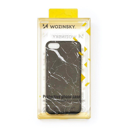 Wozinsky Marble żelowe etui pokrowiec marmur Xiaomi Mi 11i / Poco F3 biały