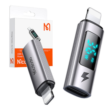 Adapter USB-C do Lightning, Mcdodo OT-6100, 36W (czarny)