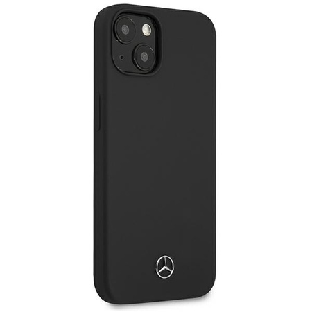 Mercedes MEHCP13SSILBK iPhone 13 mini 5.4 &quot;black / black hardcase Silicone Line