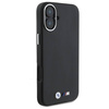 Original Handyhülle IPHONE 16 PLUS BMW Hardcase M Smooth Full Wrapped Metal MagSafe (BMHMP16M23PMWK) schwarz