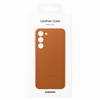 Samsung Leather Cover etui Samsung Galaxy S23+ pokrowiec z naturalnej skóry camel (EF-VS916LAEGWW)