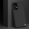 Nillkin Textured Case eine strapazierfähige, verstärkte Hülle mit Gelrahmen und Nylon auf der Rückseite des Samsung Galaxy A73 schwarz