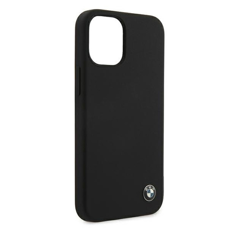 Etui BMW BMHCP12SSILBK iPhone 12 mini 5,4" czarny/black hardcase Silicone Signature