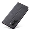 Magnet Fancy Case für Samsung Galaxy S23 Ultra Flip Cover Wallet Stand schwarz