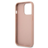 Guess GUHCP13LPSATLP iPhone 13 Pro / 13 6,1" różowy/pink hardcase SaffianoTriangle Logo