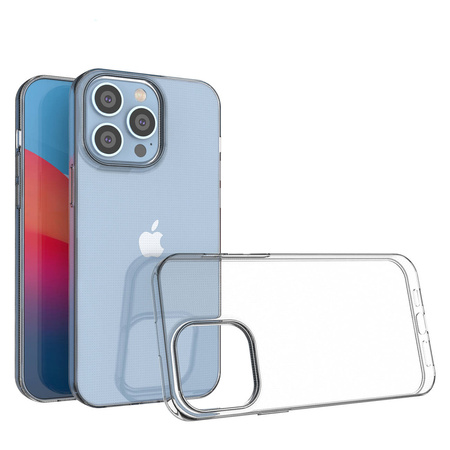 Żelowy pokrowiec etui Ultra Clear 0.5mm iPhone 14 Pro Max przezroczysty