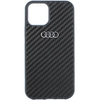 Audi Carbon Fiber iPhone 12/12 Pro 6,1&quot; schwarz/schwarz Hardcase AU-TPUPCIP12P-R8/D2-BK