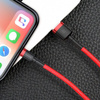 Baseus Cafule Cable - Kabel połączeniowy USB do Lightning, 2.4 A, 0.5 m (czerwony)