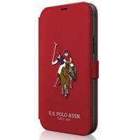 US Polo USFLBKP12LPUGFLRE iPhone 12 Pro Max 6,7" czerwony/red book Polo Embroidery Collection