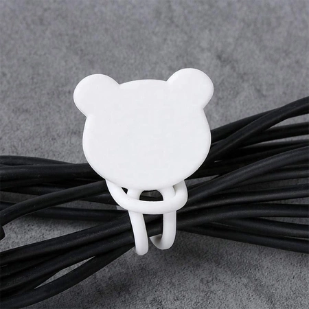 Silicone cable reel - gray