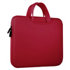 Universal case laptop bag 15.6 '' tablet computer organizer red