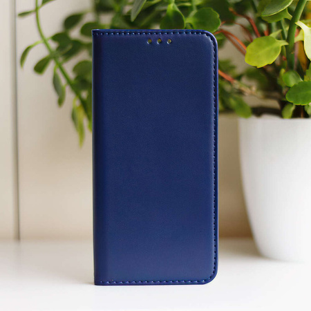 Etui Smart Magnetic do Oppo Reno 10 5G / 10 Pro 5G granatowe