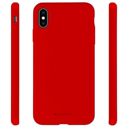 MERCURY SILICONE CASE SAMSUNG S23+ RED / CZERWONY